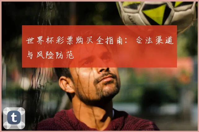 世界杯彩票购买全指南:合法渠道与风险防范