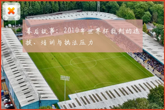 幕后故事:2010年世界杯裁判的选拔、培训与执法压力